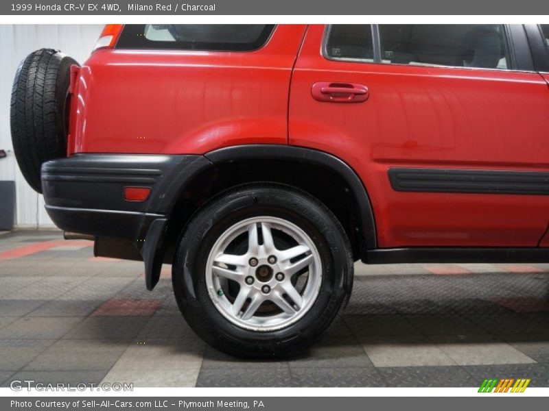 Milano Red / Charcoal 1999 Honda CR-V EX 4WD