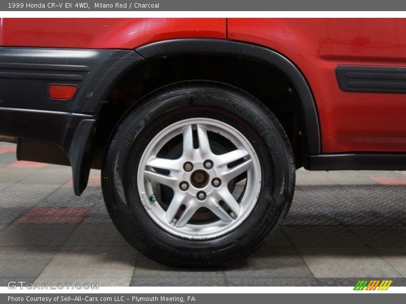 Milano Red / Charcoal 1999 Honda CR-V EX 4WD