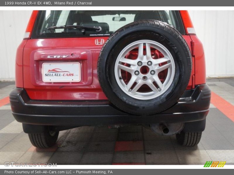 Milano Red / Charcoal 1999 Honda CR-V EX 4WD