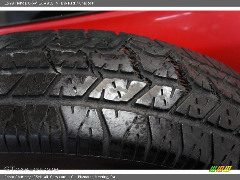 Milano Red / Charcoal 1999 Honda CR-V EX 4WD