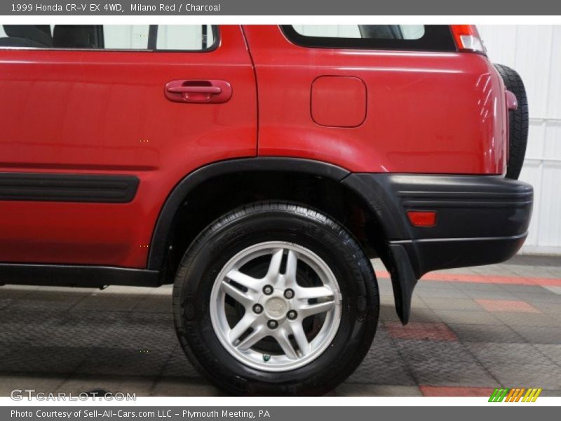 Milano Red / Charcoal 1999 Honda CR-V EX 4WD