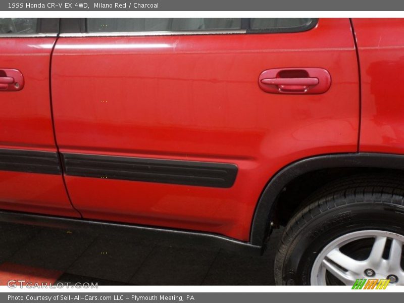 Milano Red / Charcoal 1999 Honda CR-V EX 4WD