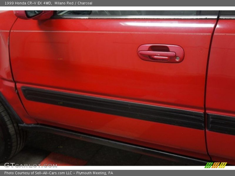 Milano Red / Charcoal 1999 Honda CR-V EX 4WD