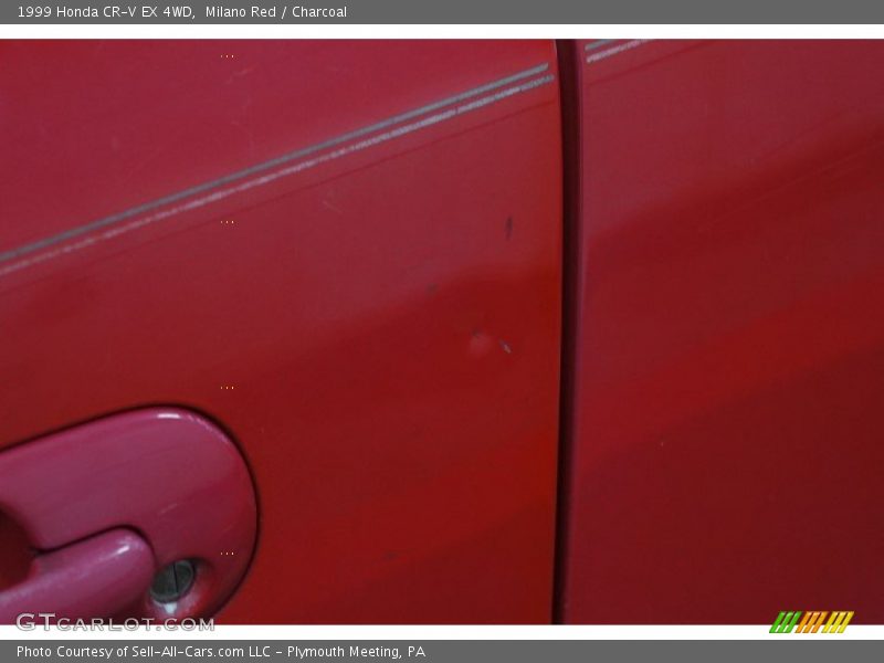 Milano Red / Charcoal 1999 Honda CR-V EX 4WD