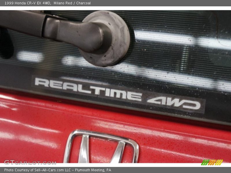 Milano Red / Charcoal 1999 Honda CR-V EX 4WD
