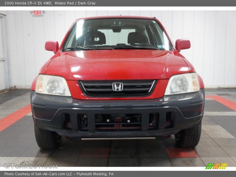 Milano Red / Dark Gray 2000 Honda CR-V EX 4WD