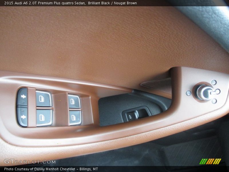 Brilliant Black / Nougat Brown 2015 Audi A6 2.0T Premium Plus quattro Sedan