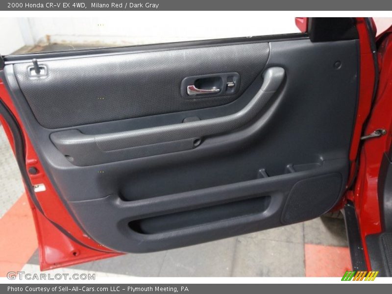 Milano Red / Dark Gray 2000 Honda CR-V EX 4WD