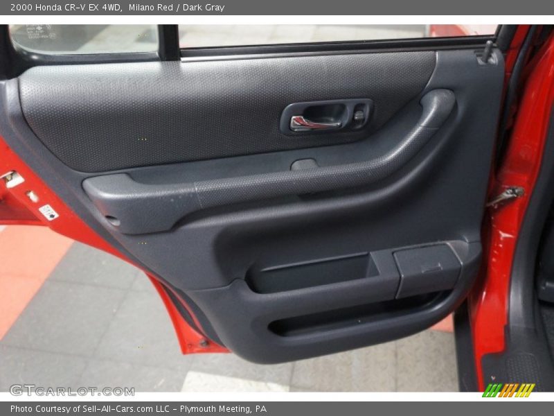 Milano Red / Dark Gray 2000 Honda CR-V EX 4WD