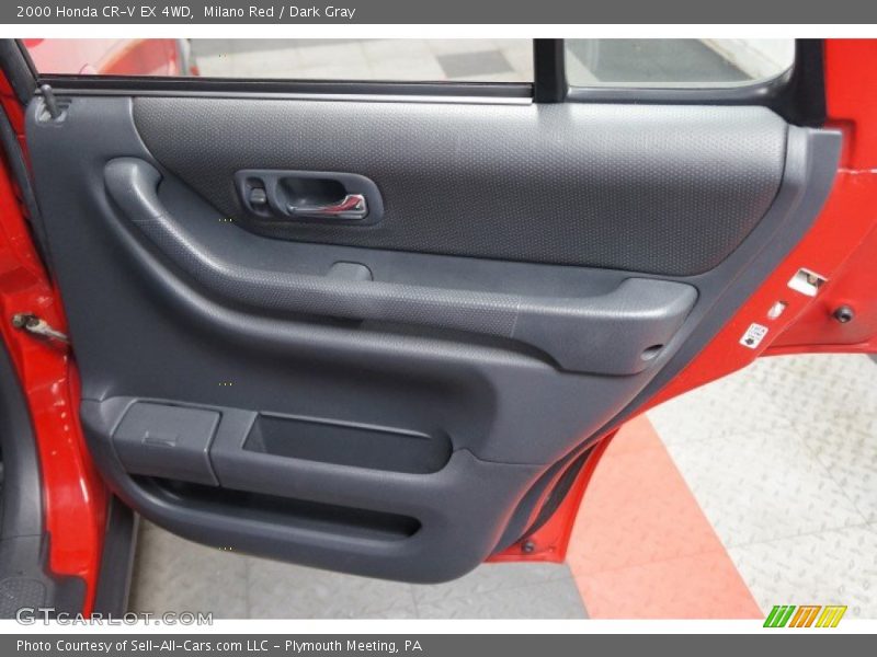 Milano Red / Dark Gray 2000 Honda CR-V EX 4WD