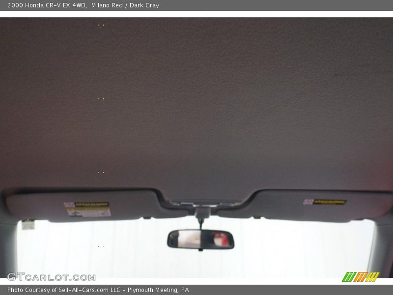 Milano Red / Dark Gray 2000 Honda CR-V EX 4WD