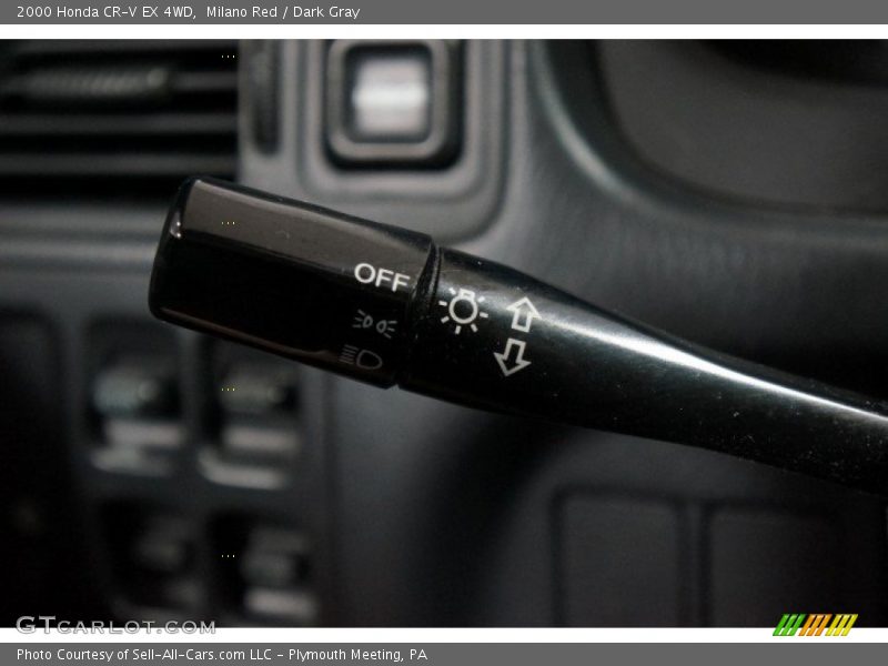 Milano Red / Dark Gray 2000 Honda CR-V EX 4WD