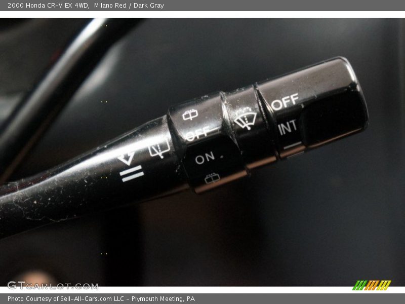 Milano Red / Dark Gray 2000 Honda CR-V EX 4WD