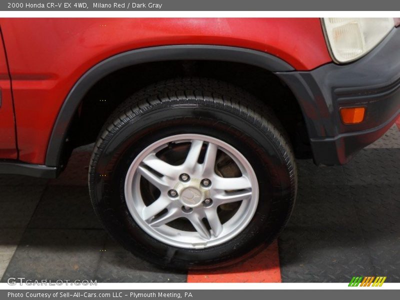 Milano Red / Dark Gray 2000 Honda CR-V EX 4WD