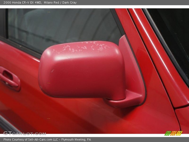 Milano Red / Dark Gray 2000 Honda CR-V EX 4WD