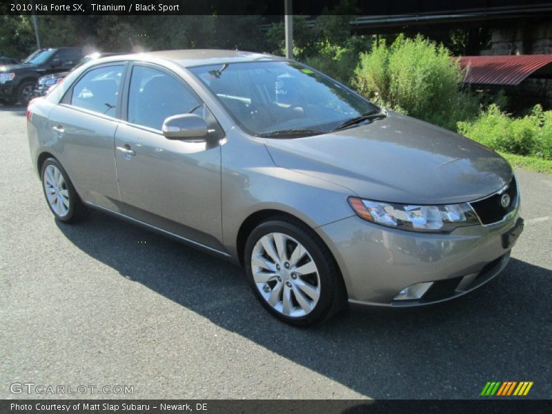 Titanium / Black Sport 2010 Kia Forte SX