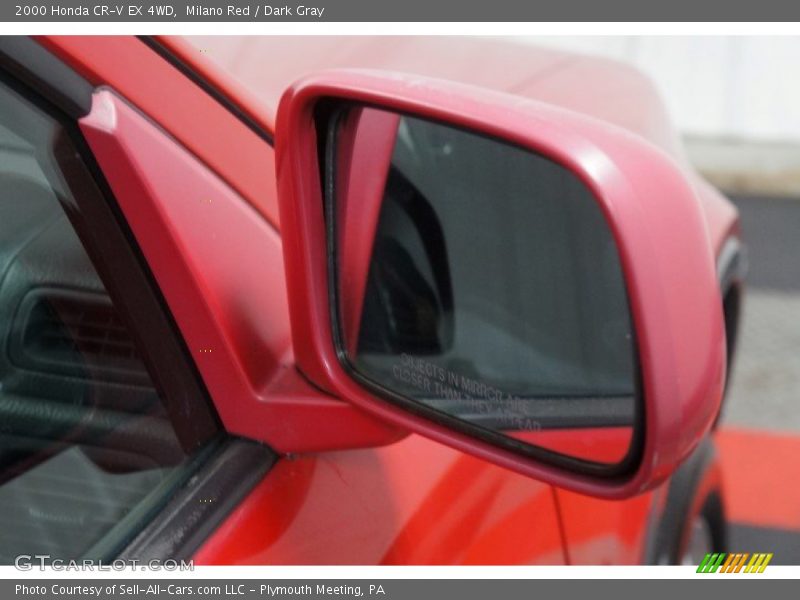 Milano Red / Dark Gray 2000 Honda CR-V EX 4WD