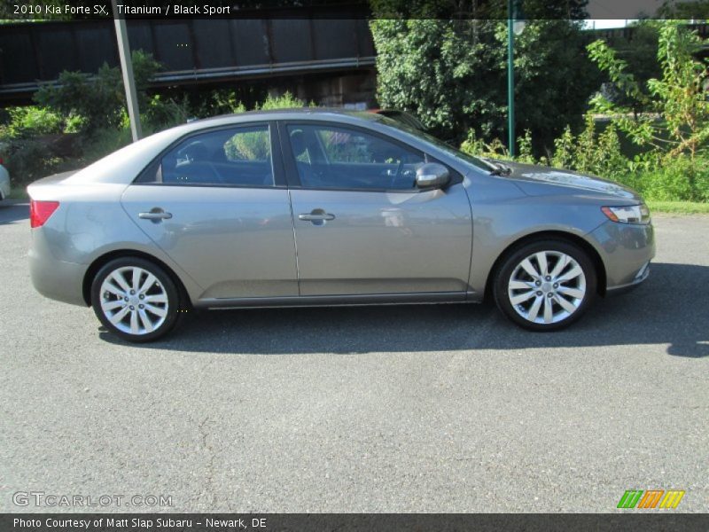 Titanium / Black Sport 2010 Kia Forte SX