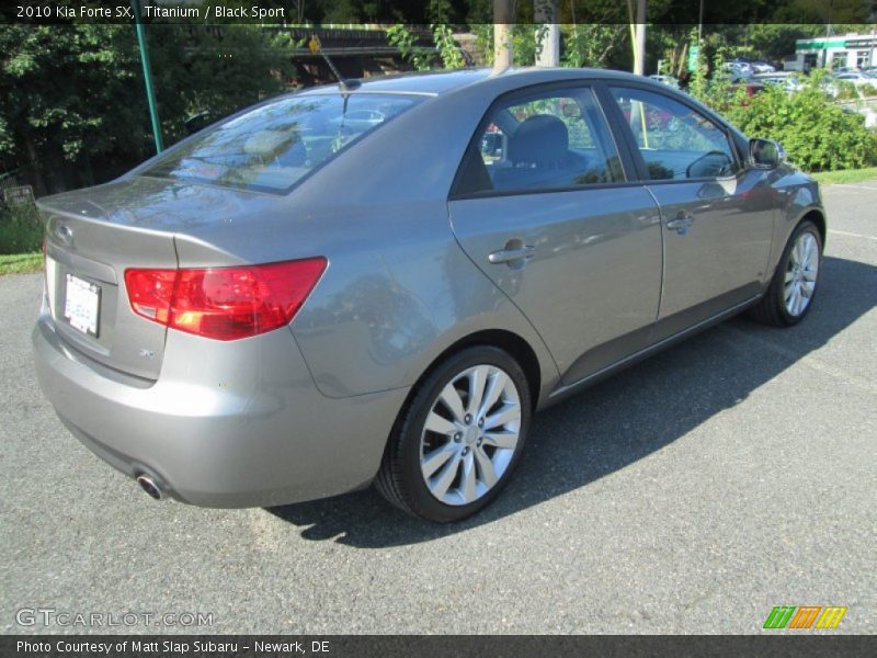 Titanium / Black Sport 2010 Kia Forte SX