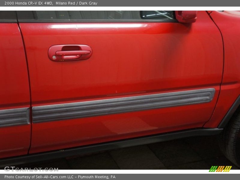 Milano Red / Dark Gray 2000 Honda CR-V EX 4WD