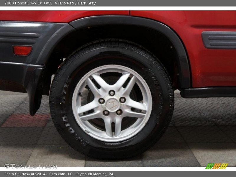 Milano Red / Dark Gray 2000 Honda CR-V EX 4WD