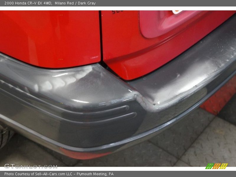 Milano Red / Dark Gray 2000 Honda CR-V EX 4WD