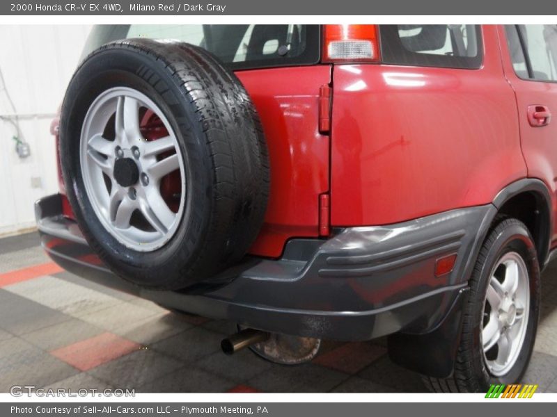 Milano Red / Dark Gray 2000 Honda CR-V EX 4WD