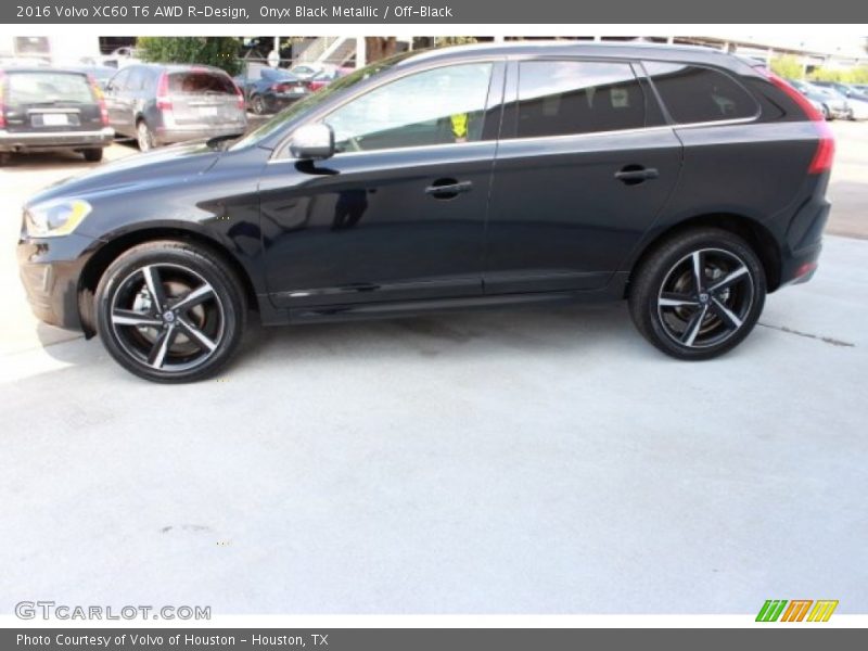 Onyx Black Metallic / Off-Black 2016 Volvo XC60 T6 AWD R-Design