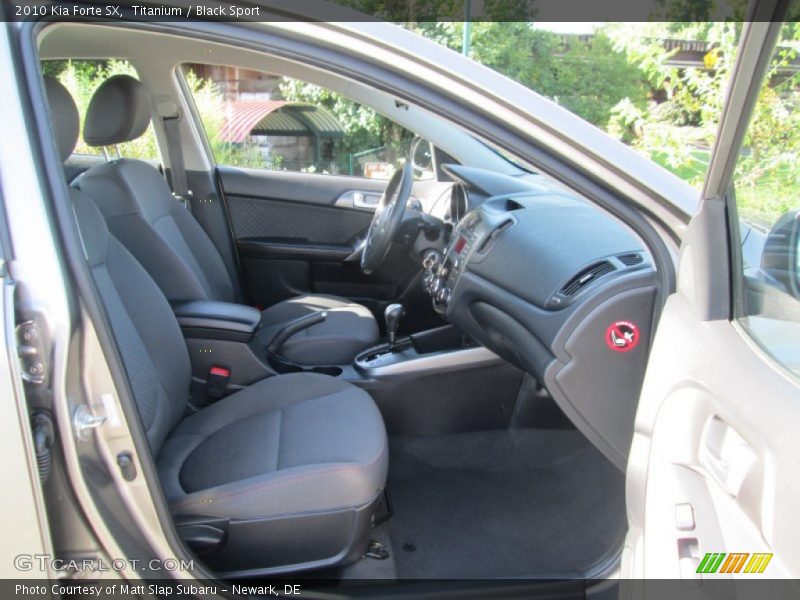 Titanium / Black Sport 2010 Kia Forte SX