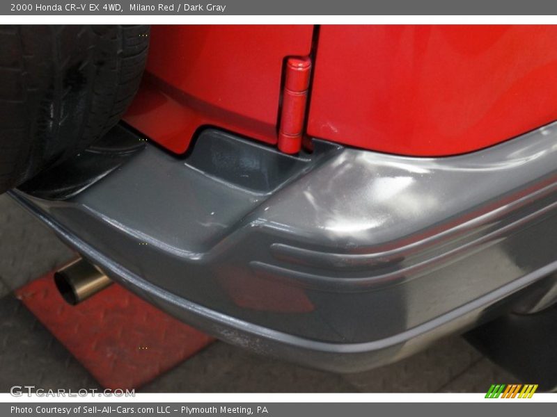 Milano Red / Dark Gray 2000 Honda CR-V EX 4WD