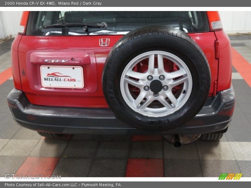Milano Red / Dark Gray 2000 Honda CR-V EX 4WD