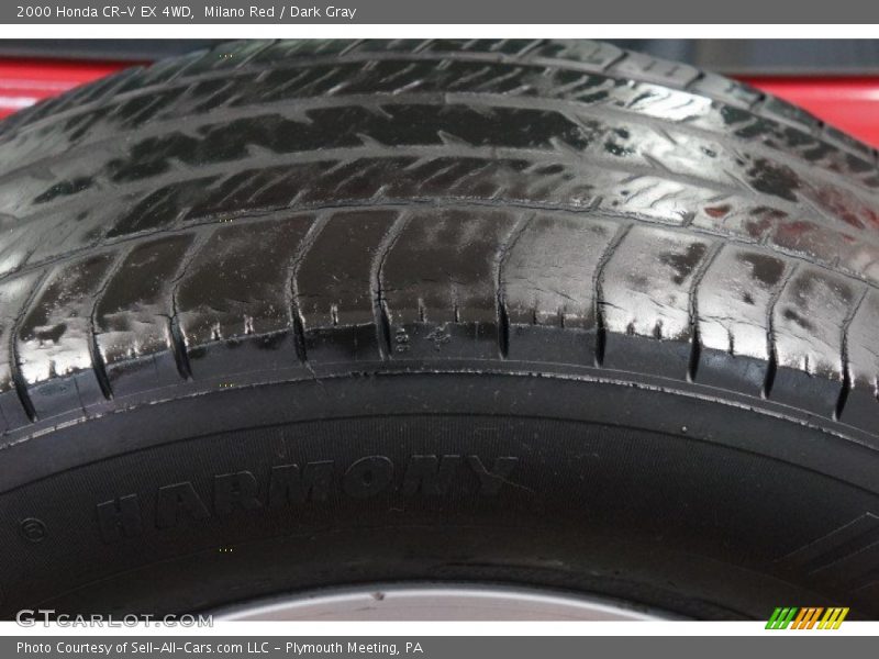 Milano Red / Dark Gray 2000 Honda CR-V EX 4WD