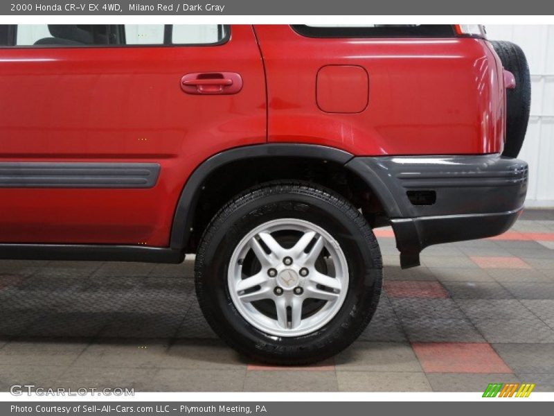 Milano Red / Dark Gray 2000 Honda CR-V EX 4WD