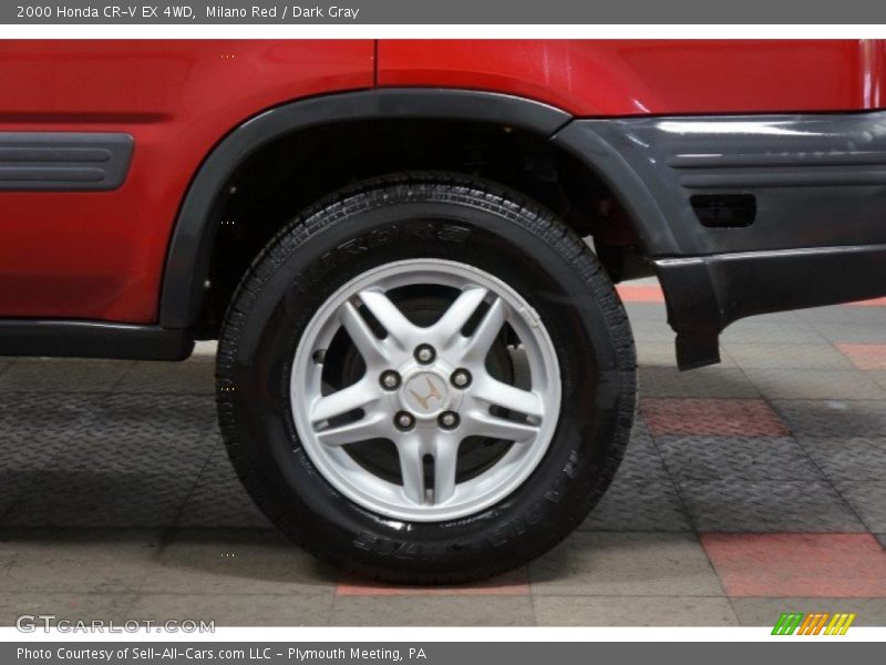 Milano Red / Dark Gray 2000 Honda CR-V EX 4WD