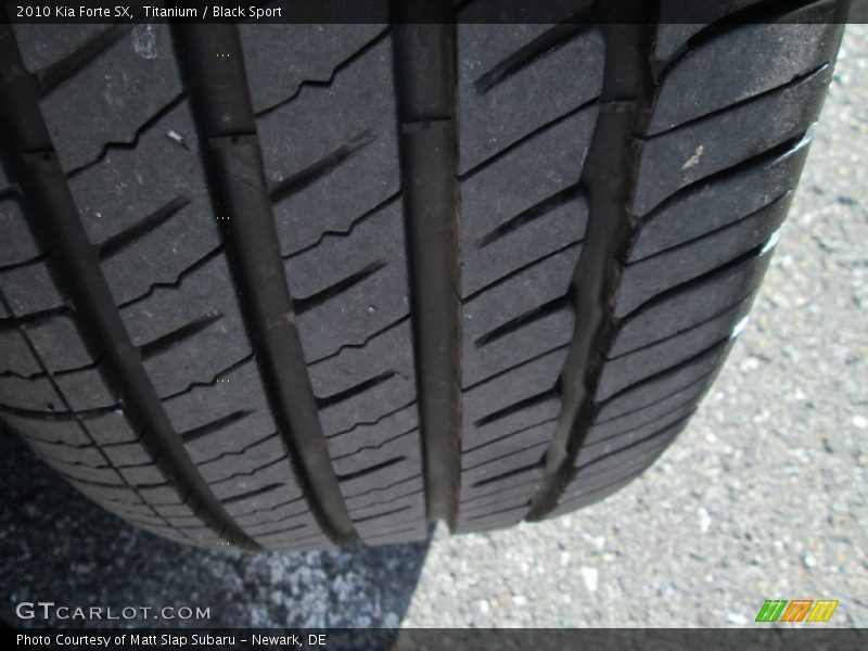 Titanium / Black Sport 2010 Kia Forte SX