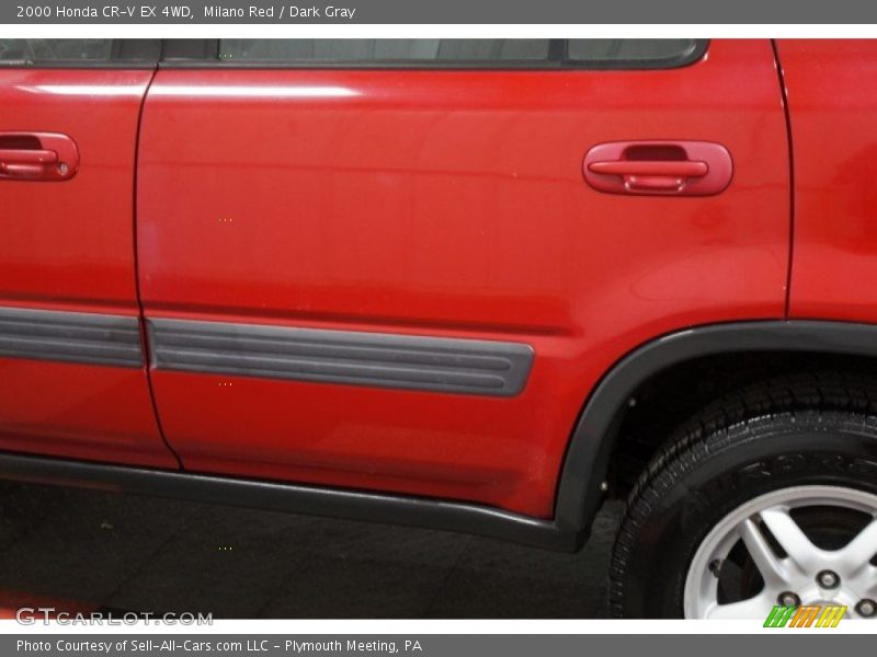 Milano Red / Dark Gray 2000 Honda CR-V EX 4WD