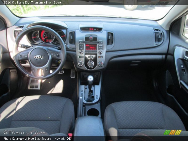 Titanium / Black Sport 2010 Kia Forte SX