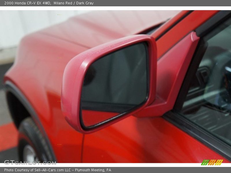 Milano Red / Dark Gray 2000 Honda CR-V EX 4WD