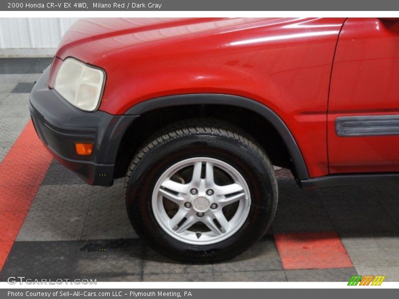 Milano Red / Dark Gray 2000 Honda CR-V EX 4WD