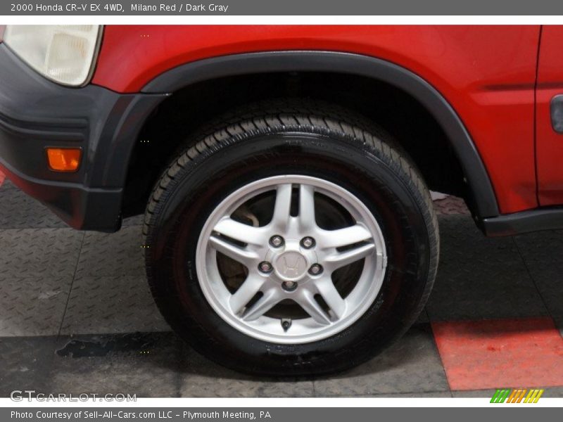 Milano Red / Dark Gray 2000 Honda CR-V EX 4WD