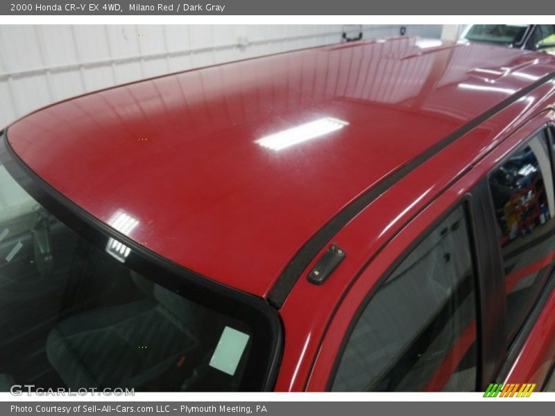 Milano Red / Dark Gray 2000 Honda CR-V EX 4WD