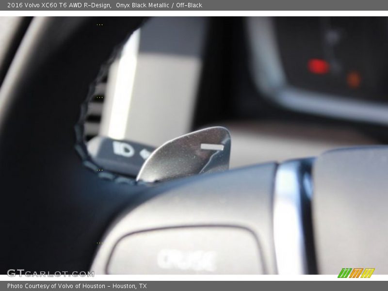 Onyx Black Metallic / Off-Black 2016 Volvo XC60 T6 AWD R-Design