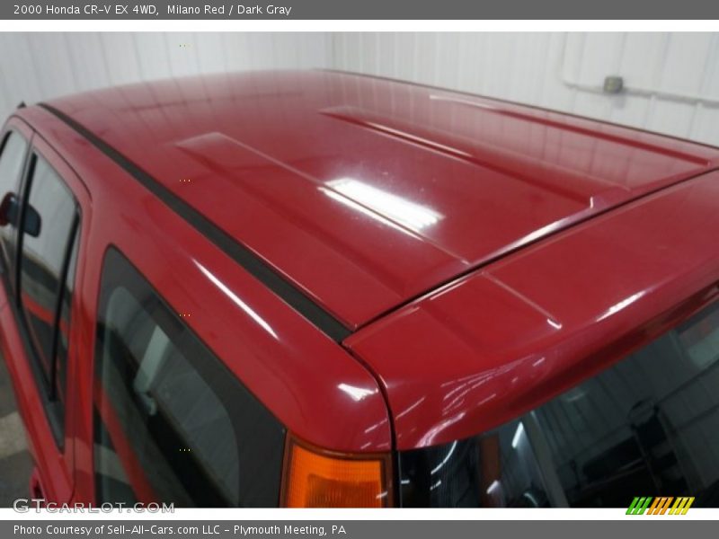 Milano Red / Dark Gray 2000 Honda CR-V EX 4WD