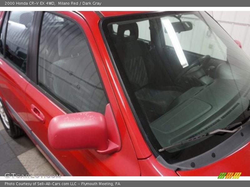 Milano Red / Dark Gray 2000 Honda CR-V EX 4WD