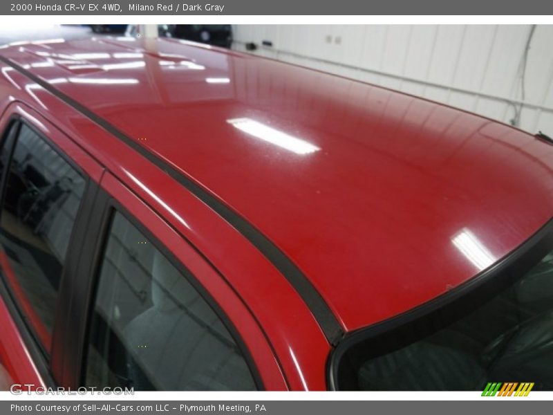 Milano Red / Dark Gray 2000 Honda CR-V EX 4WD