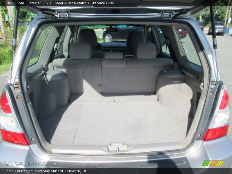 Steel Silver Metallic / Graphite Gray 2008 Subaru Forester 2.5 X