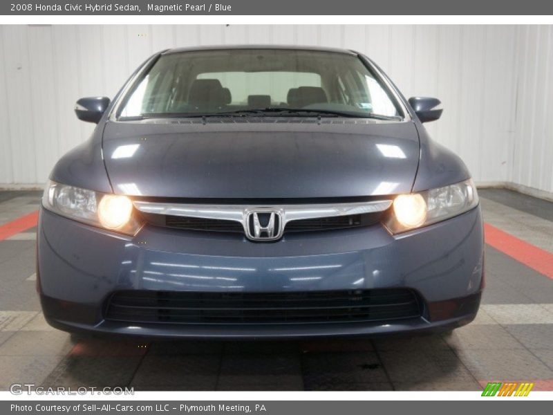 Magnetic Pearl / Blue 2008 Honda Civic Hybrid Sedan