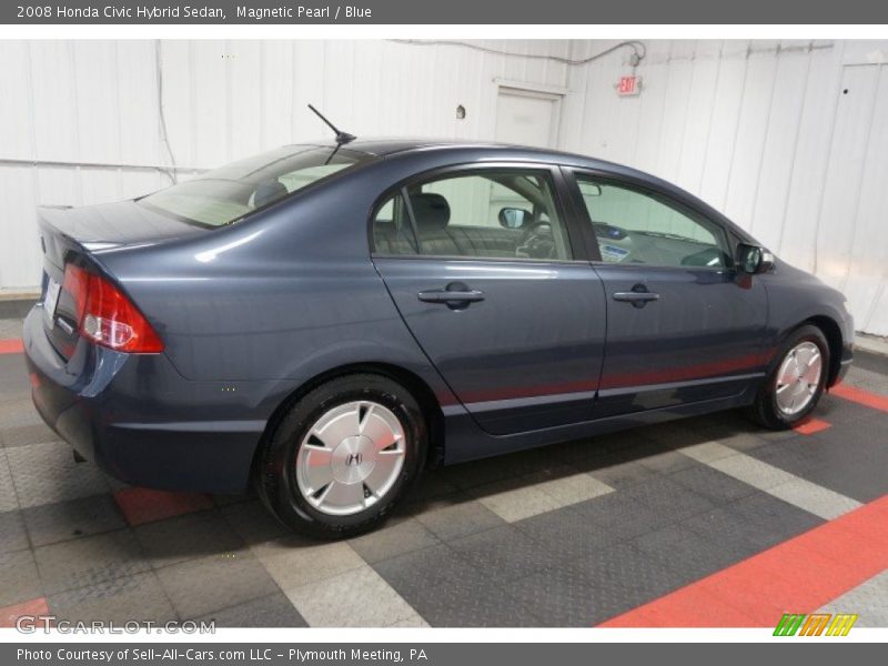 Magnetic Pearl / Blue 2008 Honda Civic Hybrid Sedan