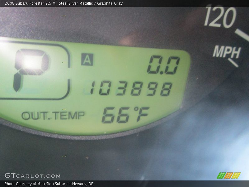 Steel Silver Metallic / Graphite Gray 2008 Subaru Forester 2.5 X