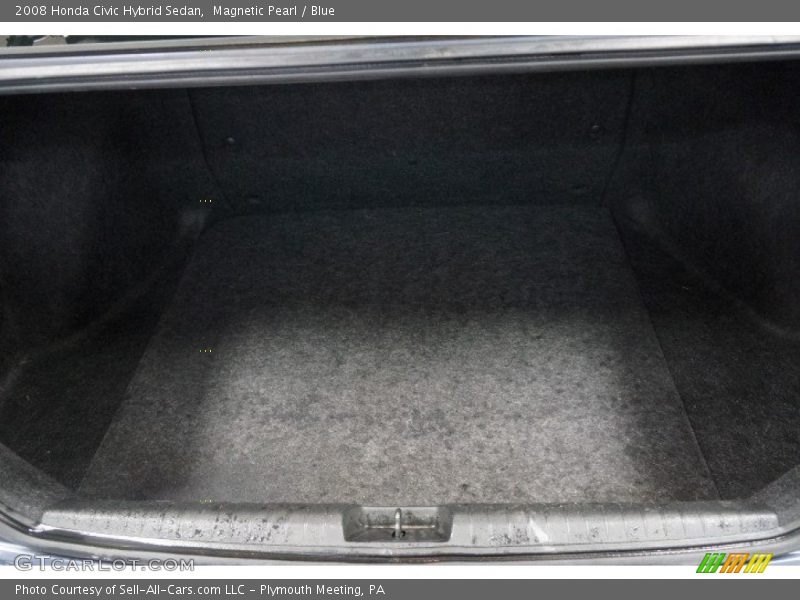 Magnetic Pearl / Blue 2008 Honda Civic Hybrid Sedan